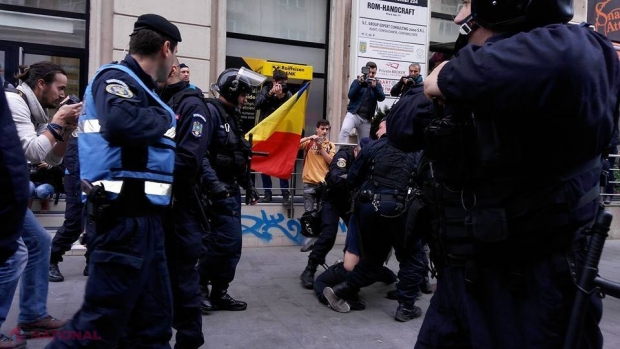 FOTO // George Simion a fost REȚINUT. Traian Băsescu vine cu o reacție: „Slugoilor, ce tare vă doare unionismul”