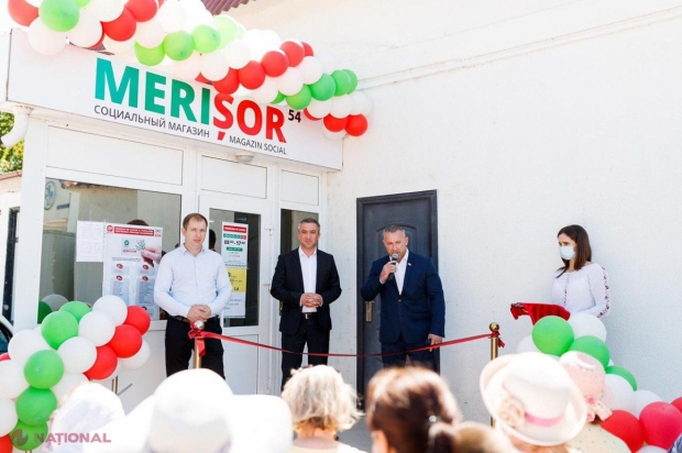 FOTO // Rețeaua „Merișor” se EXTINDE. La Soroca a fost deschis cel de-al 128-lea magazin social