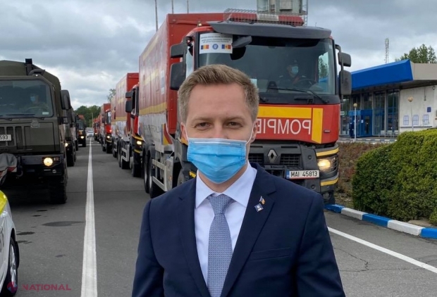 Adrian Dupu: „România trece Prutul de câte ori este nevoie cu AJUTOARE umanitare, cu investiții în infrastructură, pentru a le arăta fraților noștri că suntem alături de ei. În linia acesta se încadrează și acest ajutor de 100 800 doze de vaccin”