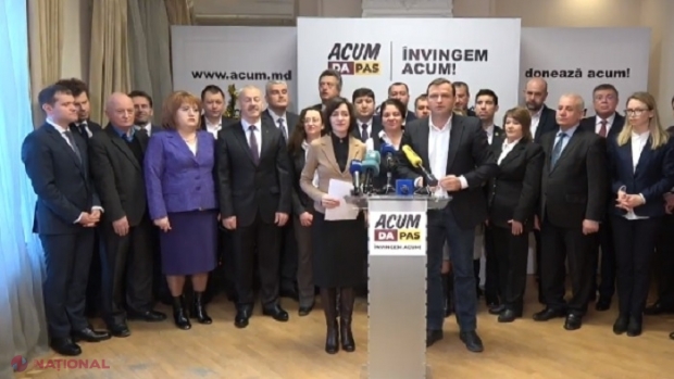 Blocul „ACUM”, divizat în două fracțiuni parlamentare: „Lucrurile merg spre înființarea a două fracțiuni”