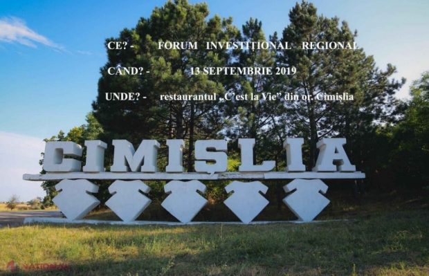 Forumul Investițional Regional, organizat în acest an la Cimișlia
