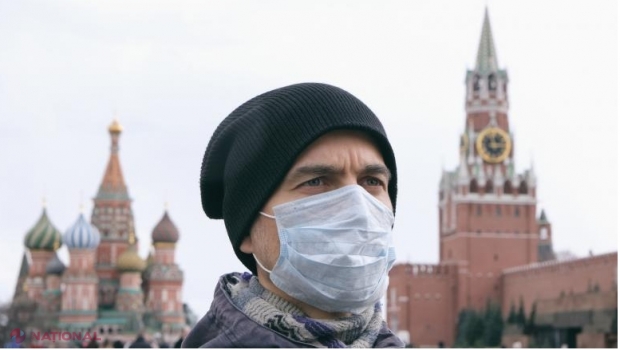 Moscova raportează o creștere cu 18% a deceselor în luna aprilie