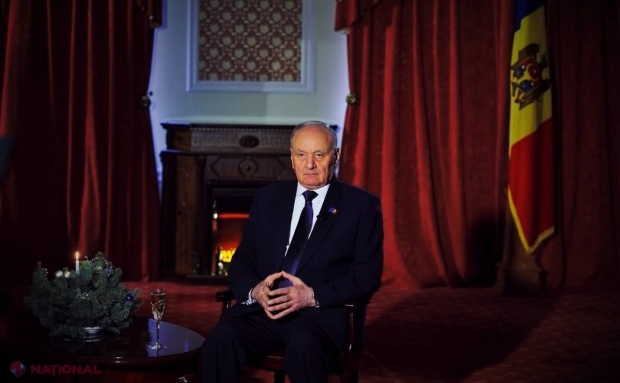 Mesajul de Revelion al președintelui Nicolae Timofti: ​„Să continuăm parcursul european, nu să-l DENATURĂM prin declarații pompoase”