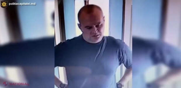 VIDEO // Bărbatul din imagini este CĂUTAT de Poliție: Ce-a făcut într-o gospodărie din Durlești