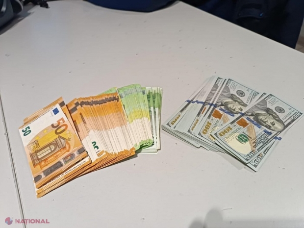Un ucrainean a încercat să scoată din R. Moldova peste 18 mii de euro și 10 mii de dolari: Și-a continuat călătoria cu doar o treime din sumă
