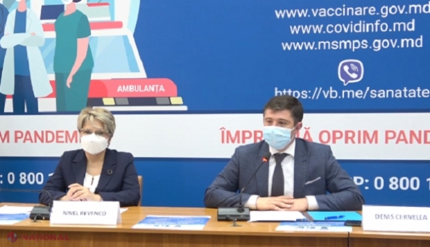 R. Moldova și-a vaccinat 10,7% din populație împotriva COVID-19: Numărul îmbolnăvirilor a scăzut cu 35% în ultima săptămână