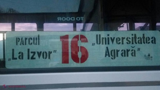 DISPOZIȚIE: Patru rute de AUTOBUZ care circulă prin Chișinău își modifică itinerarele