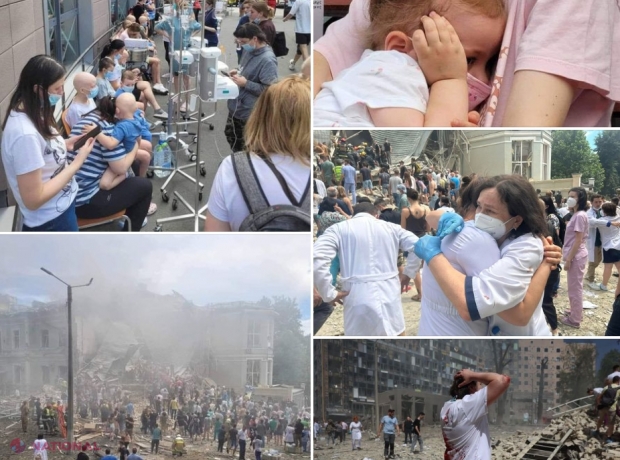 Maia Sandu și Igor Grosu CONDAMNĂ atacul BARBAR al armatei lui Putin asupra unui SPITAL pentru copii din Kiev: „Este ȘOCANT că unii încă mai neagă aceste atrocități... Uciderea copiilor nu este despre ideologie sau geopolitică”