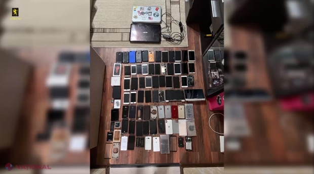 VIDEO // A pătruns într-o gospodărie din Chișinău și a FURAT zeci de telefoane, calculatoare și un aparat de fotografiat