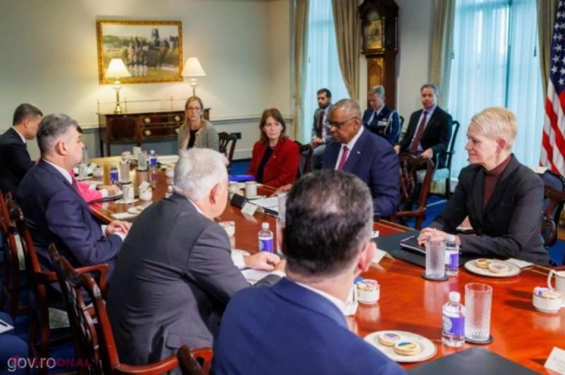 Discuții româno-americane la nivel înalt despre depunerea de eforturi comune pentru a asigura stabilitatea R. Moldova, mai ales în contextul atacurilor hibride venite dinspre Federaţia Rusă