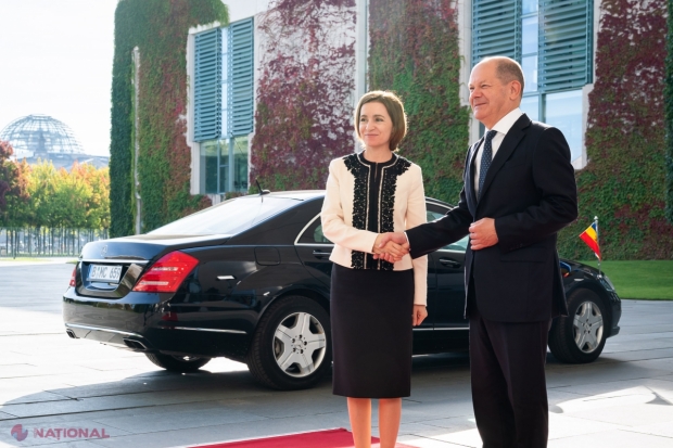 FOTO // Criza ENERGETICĂ și războiul din Ucraina, principalele subiecte abordate de președinta Maia Sandu și CANCELARUL Olaf Scholz