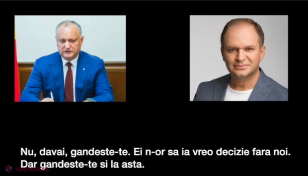 AUDIO // O nouă SCURGERE de informații, în care protagoniști ar fi Igor Dodon și Ion Ceban. Șeful statului ar fi știut că Năstase NU va fi lăsat să conducă Primăria Chișinău și că alegerile vor fi ANULATE