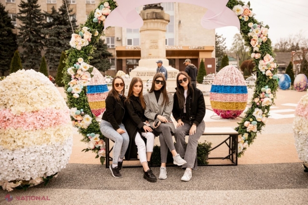 FOTO // Orheiul a fost împânzit cu mii de decorațiuni de sărbătoare, cu ocazia Paștelui!