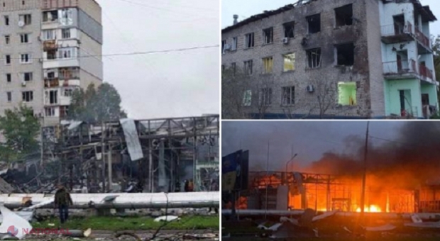 Rușii continuă bombardamentele sălbatice în Ucraina: „Au fost înregistrate cel puţin 15 explozii la Zaporojie” 