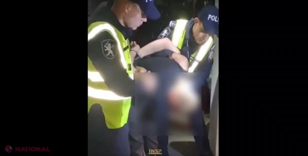 VIDEO // Hoț cu GHINION: Poliția trecea pe-alături în momentul în care spărgea un magazin la Bălți