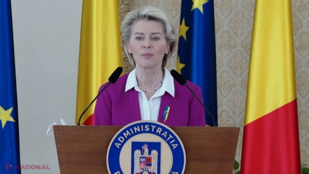 Președinta Comisiei Europene, la București: „Putem spune că ambele maluri ale Mării Negre nu au fost niciodată mai aproape”