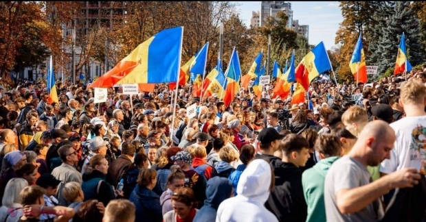 Un nou protest de amploare în fața Președinției. Partidul „ȘOR