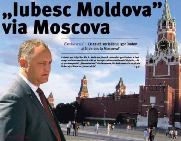 „Iubesc Moldova” via Moscova! Ce caută Dodon atât de des în capitala Federației Ruse?