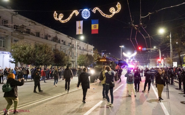 DECLARAȚIE // Protestele din centrul Chișinăului „sunt în mod cert finanțate, inclusiv din exterior”: „În spate sunt persoane care au atentat la securitatea statului. Planurile lor sunt de a destabiliza situația, inclusiv prin aplicarea forței”