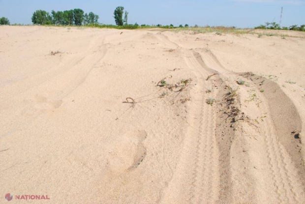 Greu de crezut!  În apropierea R. Moldova există un DEȘERT pe zeci de mii de hectare
