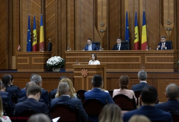Președinta Maia Sandu a deschis ședința comună a PARLAMENTELOR de la Chișinău și București: „România a fost mereu alături de noi, relațiile noastre sunt astăzi la cel mai intens nivel din ultimii 30 de ani”