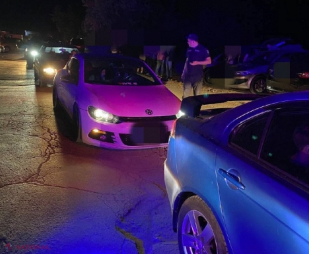 VIDEO // Cursele ILEGALE de automobile continuă la Chișinău: Poliția a depistat și șoferi beți implicați, a dus 13 mașini la parcarea specială, le-a lăsat pe altele fără plăcuțe de înmatriculare și a întocmit zeci de procese-verbale