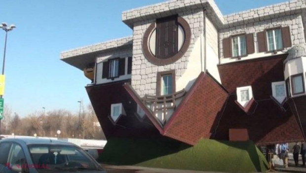 IREAL // Cea mai mare casă cu susul în jos din lume: E în Federația Rusă
