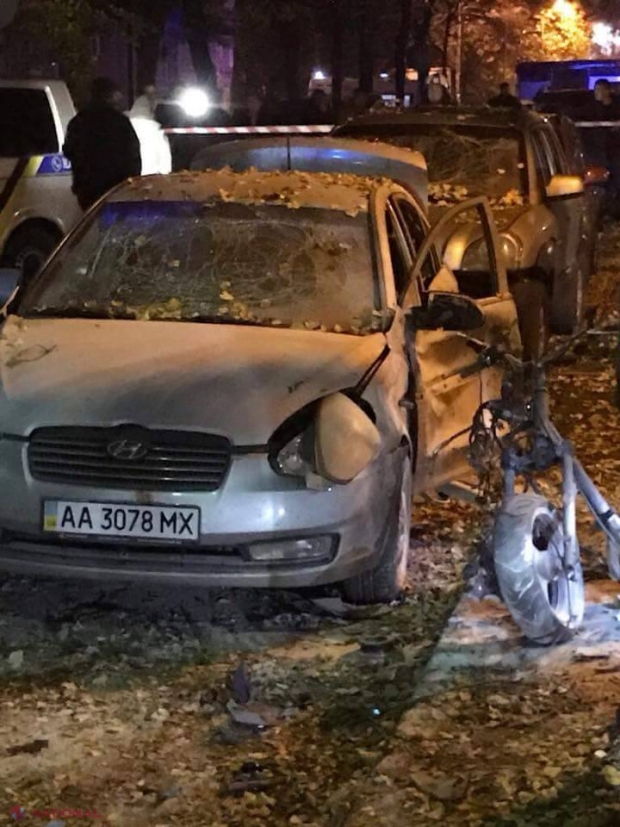 EXPLOZIE la Kiev: O persoană a murit, iar alte trei au fost rănite, inclusiv un parlamentar ucrainean