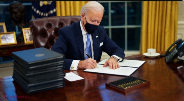 Joe Biden a semnat 17 decrete în prima zi ca președinte. SUA revin în Acordul pentru climă de la Paris și în OMS
