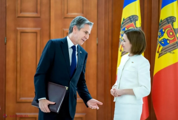 Antony Blinken a anunţat la Kiev ajutor militar de două MILIARDE de dolari oferit de SUA Ucrainei şi altor state europene care „riscă o viitoare agresiune rusă”, printre care şi R. Moldova