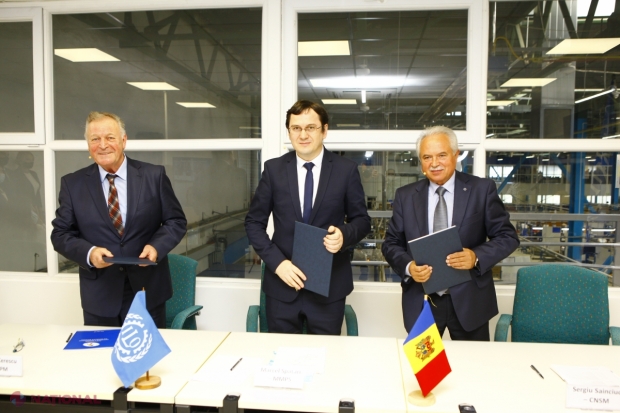 FOTO // Memorandum între R. Moldova și OIM pentru implementarea Programului de Țară privind Munca Decentă : „Programul va contribui la îmbunătățirea vieții și muncii cetățenilor R. Moldova”