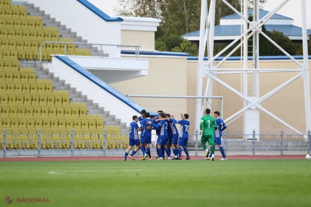 VIDEO // Victorie ISTORICĂ pentru naționala de fotbal U 21 în fața Belgiei. Micii „tricolori”, pregătiți de Alexandru Guzun, spală imaginea fotbalului moldovenesc