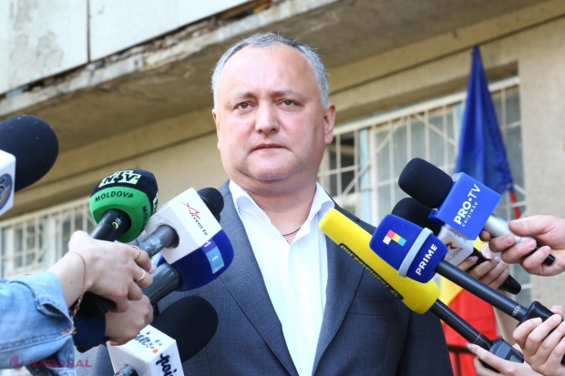 Dodon face PRIMA CEDARE în fața unui jurnalist: „Astăzi mă voi clarifica și voi da indicații. Voi ruga paza ca...”