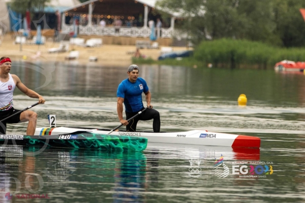 Serghei Tarnovschi a ratat la mustață medalia de bronz la Jocurile Europene din Polonia