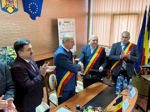 VIDEO // Orașul Sângerei din R. Moldova s-a ÎNFRĂȚIT cu orașele Slănic și Ardud din România