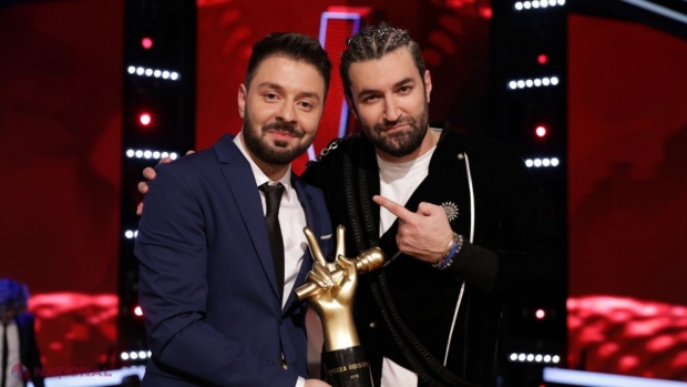 VIDEO // Bogdan Ioan din echipa Smiley a câștigat trofeul „Vocii României” și 100 000 de euro. Concurenta basarabencei Irina Rimes s-a clasat pe locul doi