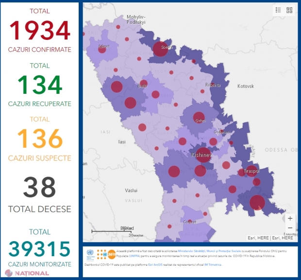Încă două persoane RĂPUSE de COVID-19: De unde erau originare victimele