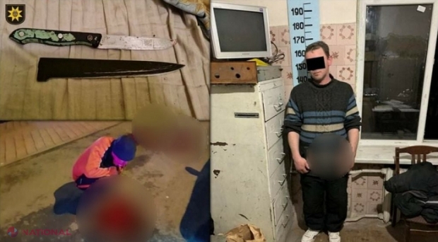 Un bărbat cu gâtul tăiat, pe străzile Chișinăului: Locuitorii unui bloc de la Buiucani au telefonat îngroziți la Poliție