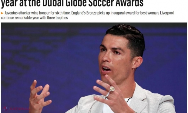 FOTO // Cristiano Ronaldo s-a afișat cu accesorii de 750.000 de euro doar la o mână