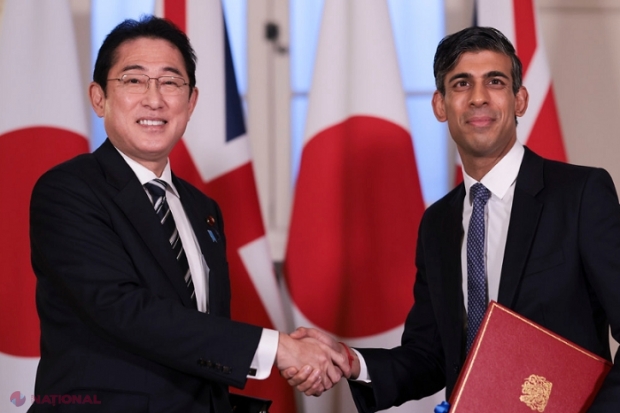 Regatul Unit și Japonia au semnat un pact de apărare istoric, care permite trimiterea de forțe britanice în Japonia. Marea Britanie, prima țară europeană cu care Tokio încheie un astfel de acord