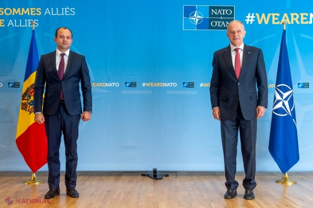 Secretarul general adjunct al NATO, Mircea Geoană, reconfirmă angajamentul Alianței pentru dezvoltarea unei colaborări cu R. Moldova