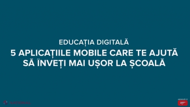 UTIL // CINCI aplicații mobile care te ajută să ÎNVEȚI mai UȘOR la școală