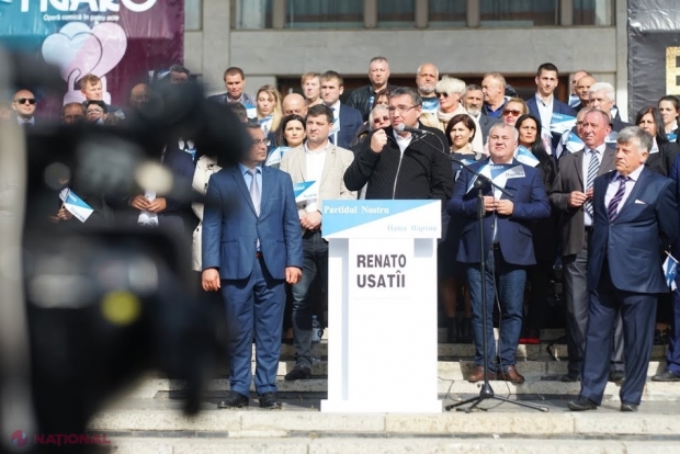 VIDEO // Renato Usatîi a prezentat PRIORITĂȚILE și echipa „Partidului Nostru” pentru alegerile din Chișinău: „Vreau să schimb totul în republica noastră. Am început la Bălți și în alte orașe, și sunt sigur că o vom face și la nivel național”