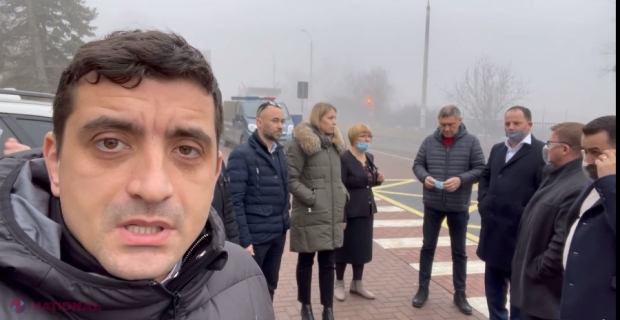 VIDEO // Deputatul George Simion rămâne BLOCAT la vama Albița – Leușeni. Parlamentarii AUR au adresat o scrisoare deschisă CONDUCERII R. Moldova: „Suntem 12 parlamentari aici în vamă. Sperăm să ni se permită accesul în R. Moldova”