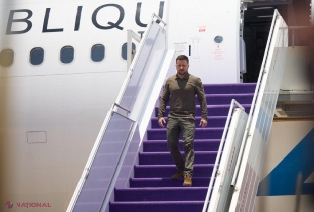 Zelenski a ajuns la summitul G7 de la Hiroshima: „Pacea va deveni astăzi mai aproape”