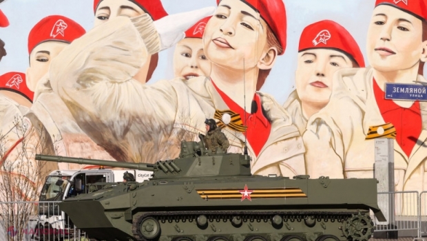 Kremlinul anunță că NU se va ține o paradă militară pe 9 mai la Mariupol