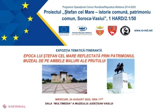 Epoca lui Ștefan cel Mare, reflectată prin patrimoniul muzeal de pe ambele maluri ale Prutului