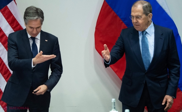 SUA îi cere Rusiei să-și retragă TRUPELE de la granița cu Ucraina, dacă Kremlinul afirmă că nu vrea să invadeze statul vecin. Răspunsul lui Lavrov pentru Blinken