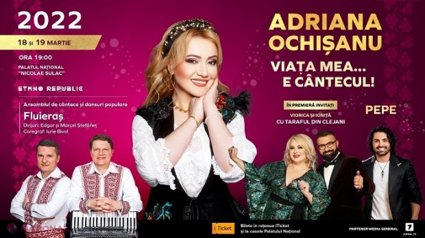 VIDEO // Interpreta din R. Moldova care-și va sărbători ziua de naștere direct pe scena Palatului Național, cu oaspeți din România