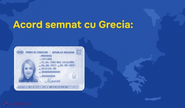 Moldovenii stabiliți în Grecia vor putea obține PERMISE de conducere grecești fără necesitatea de a susține un test teoretic și/sau practic